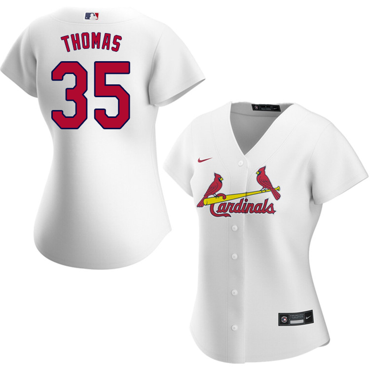 Nike Women #35 Lane Thomas St.Louis Cardinals Baseball Jerseys Sale-White
